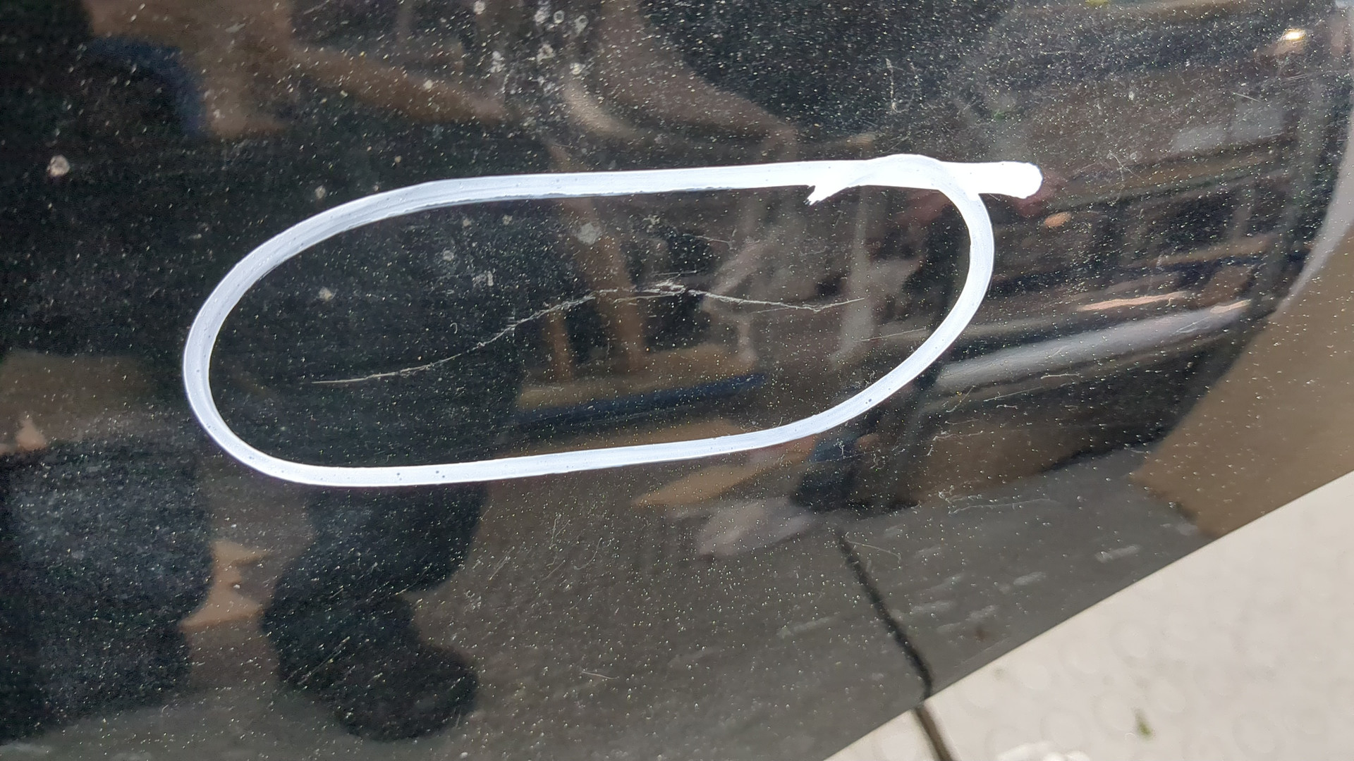 Дверь задняя левая