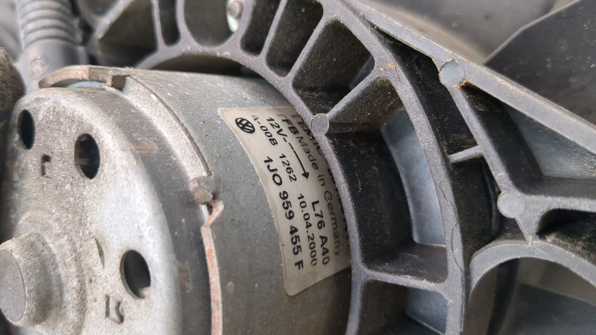 Вентилятор радиатора