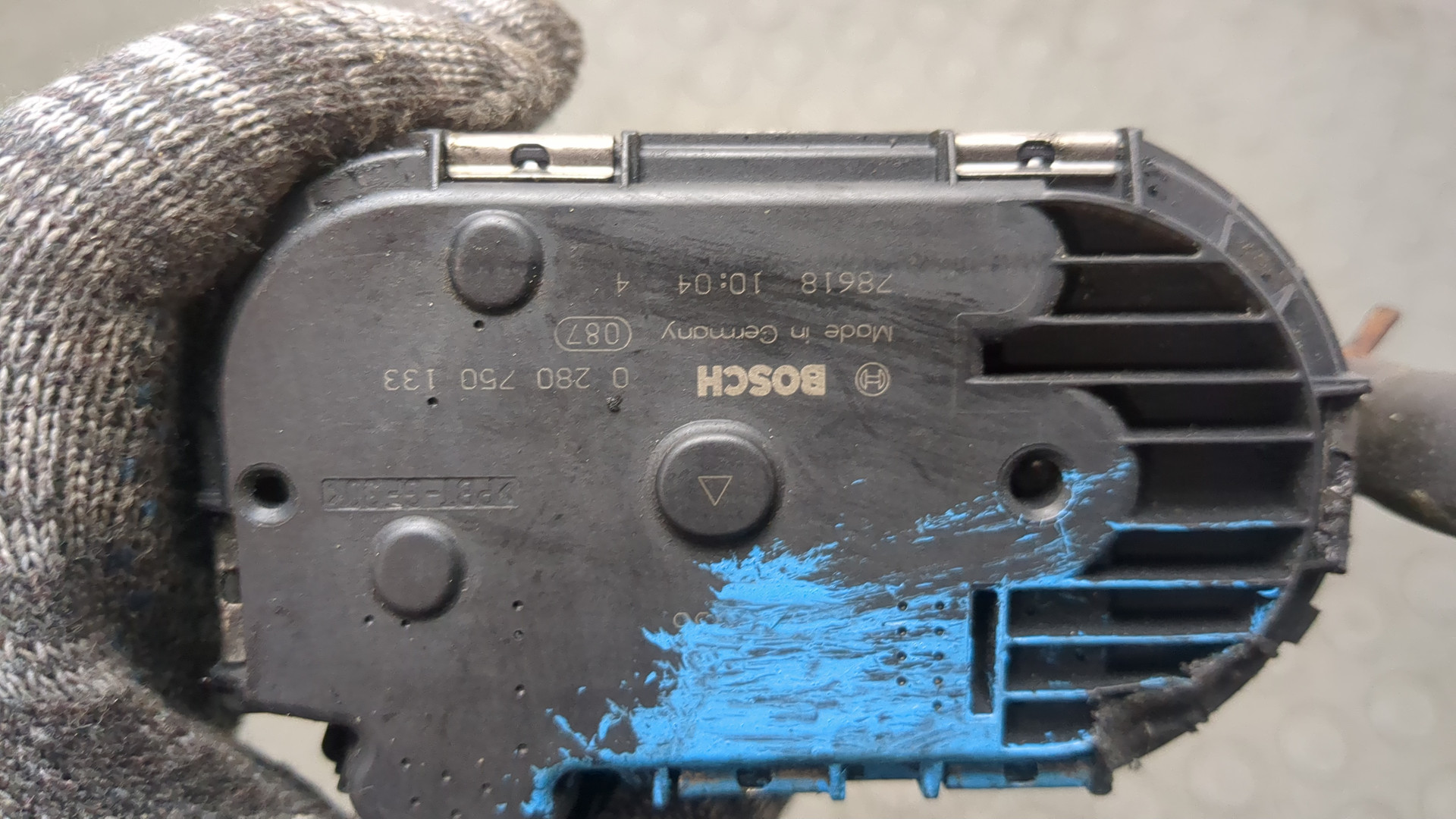 Заслонка дроссельная электрическая