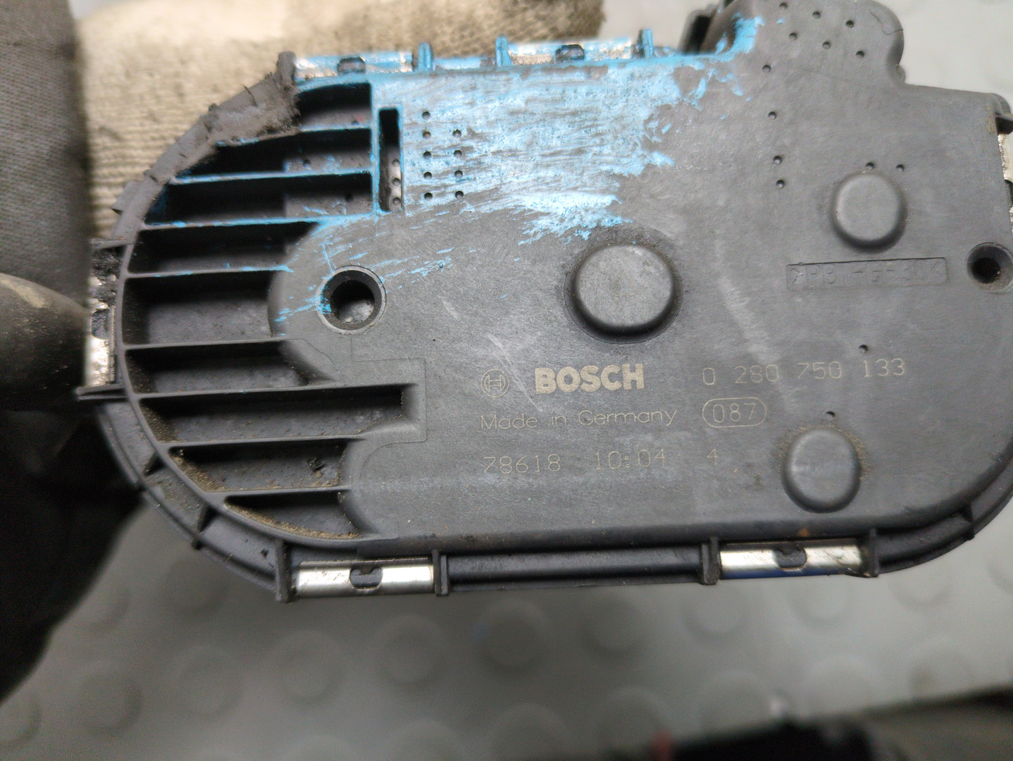 Заслонка дроссельная электрическая