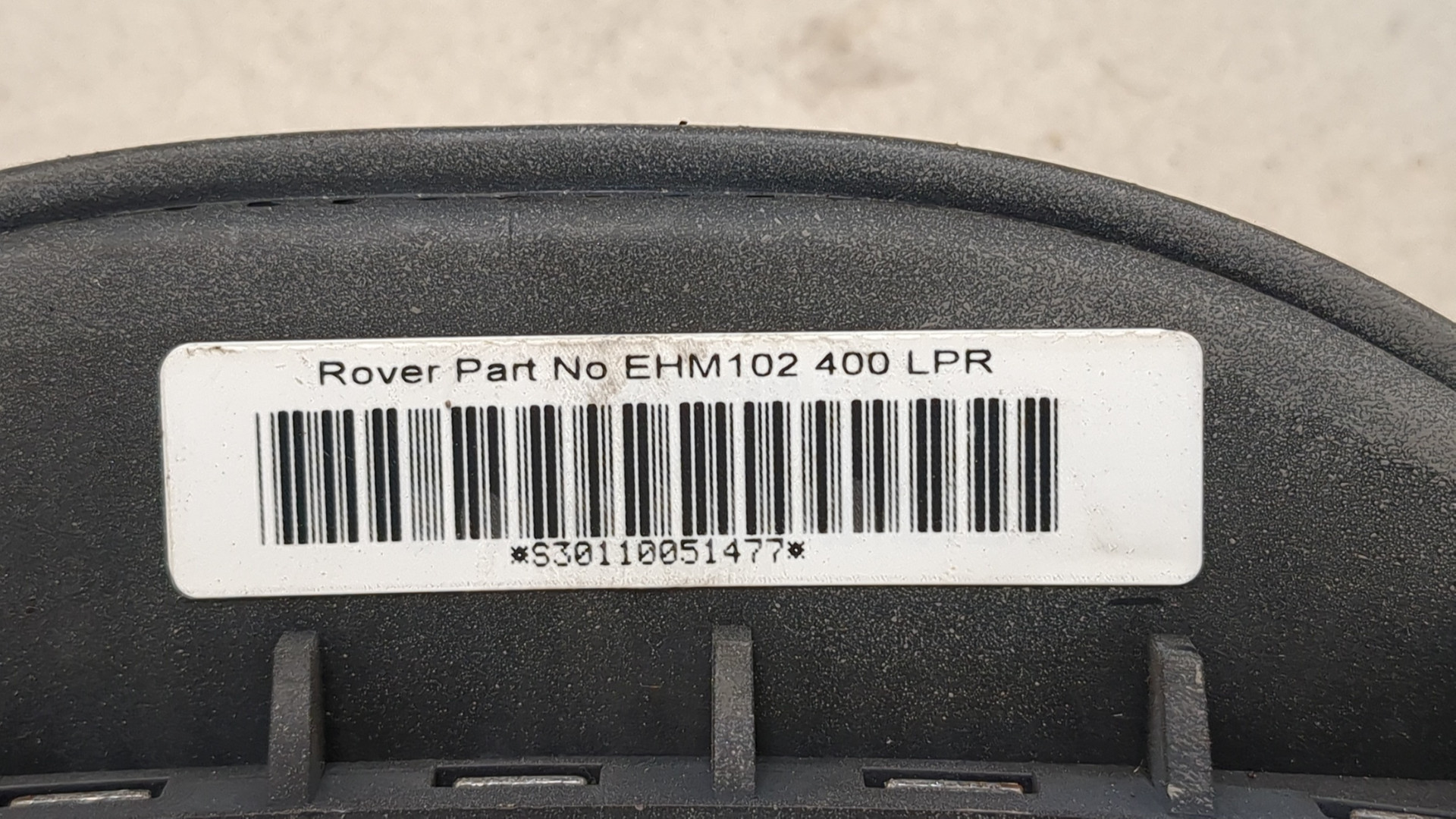 Подушка безопасности в рулевое колесо