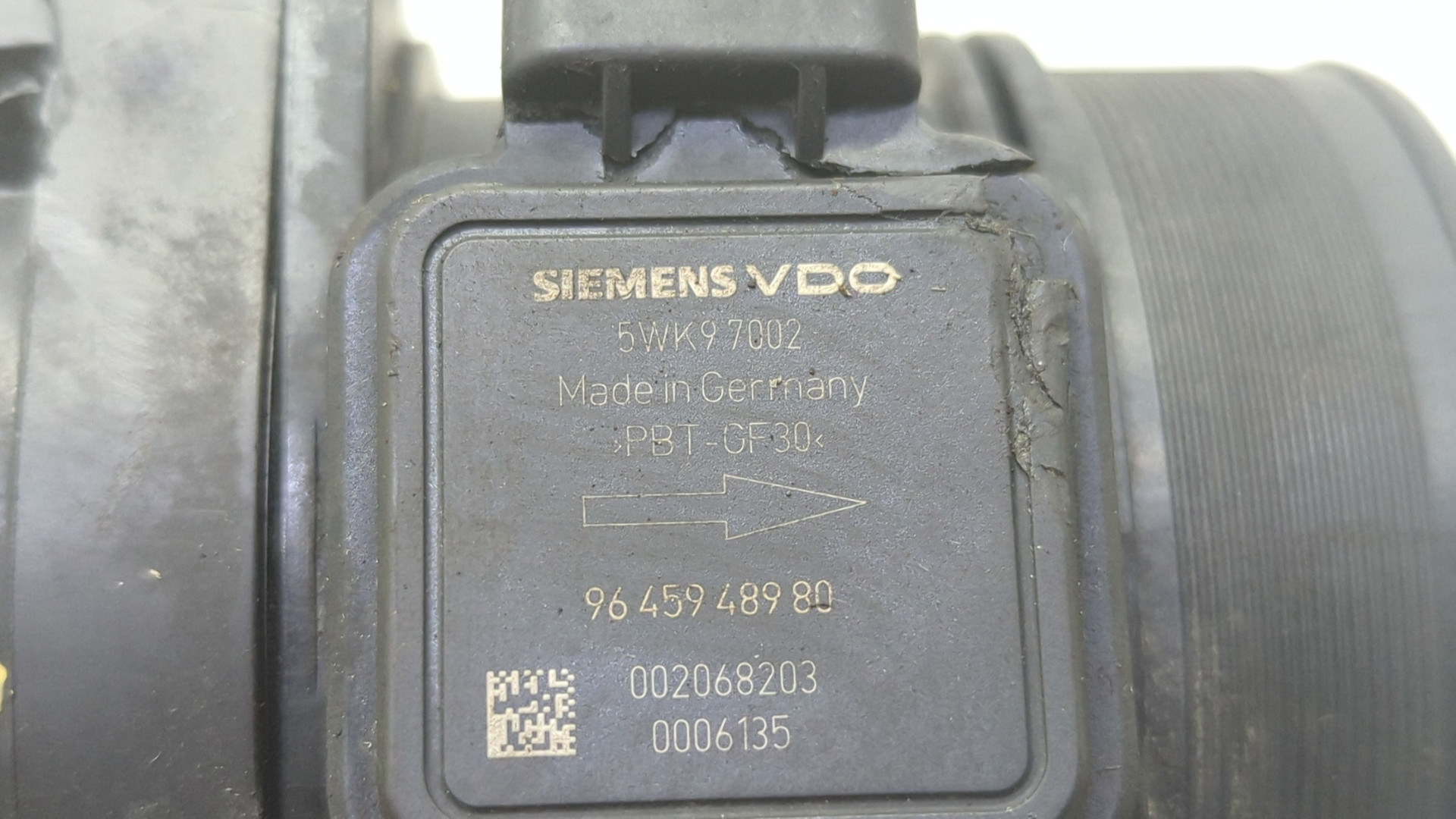 Расходомер воздуха (ДМРВ)