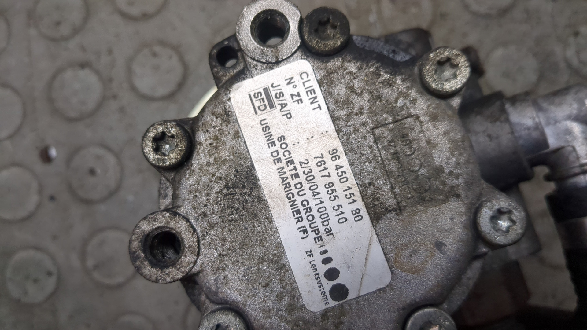 Насос ГУР (гидроусилитель руля)