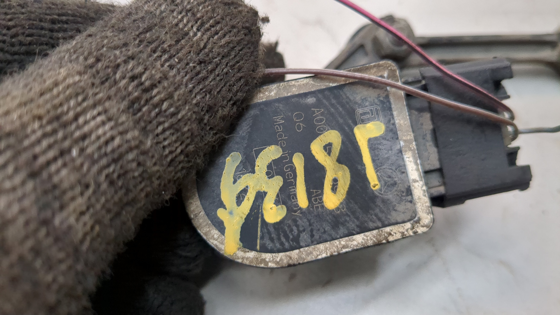 Датчик регулировки дорож. просвета