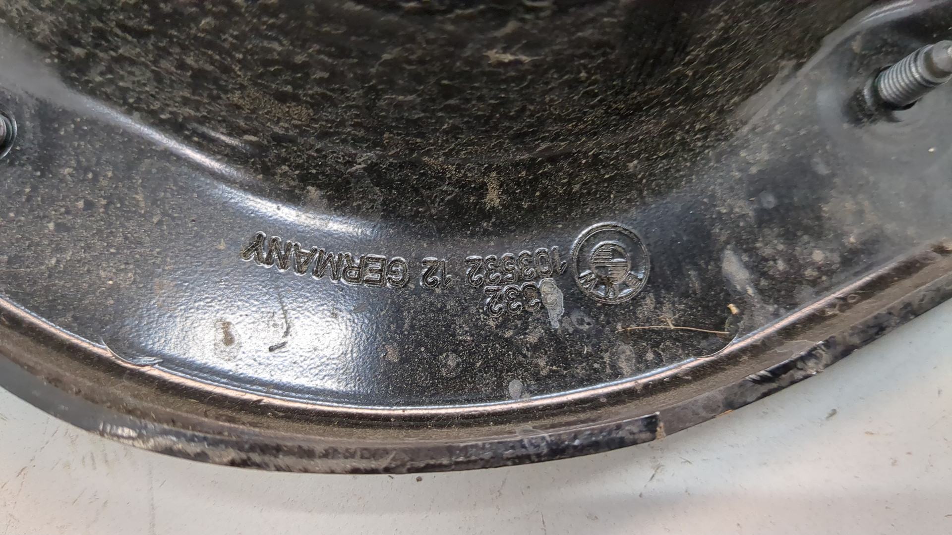 Рычаг задний