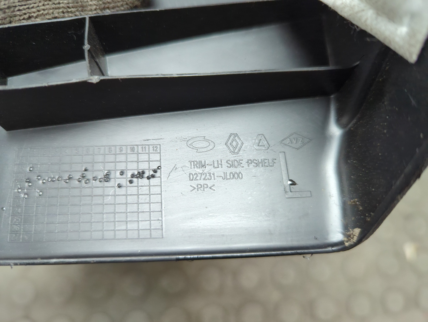 Обшивка багажника