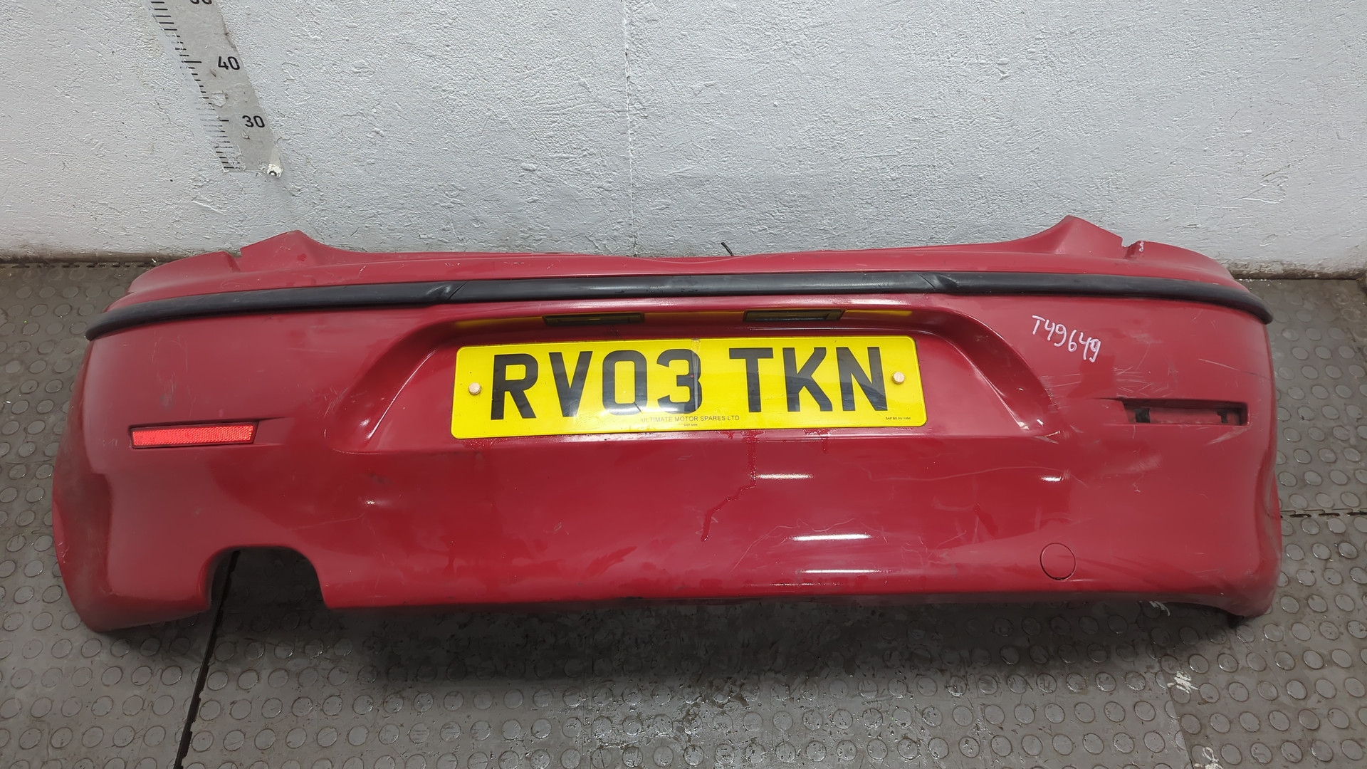 Бампер задний