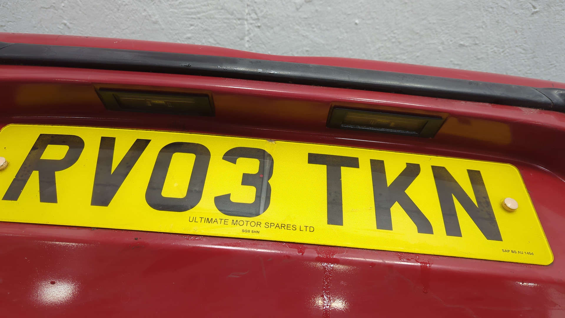 Бампер задний