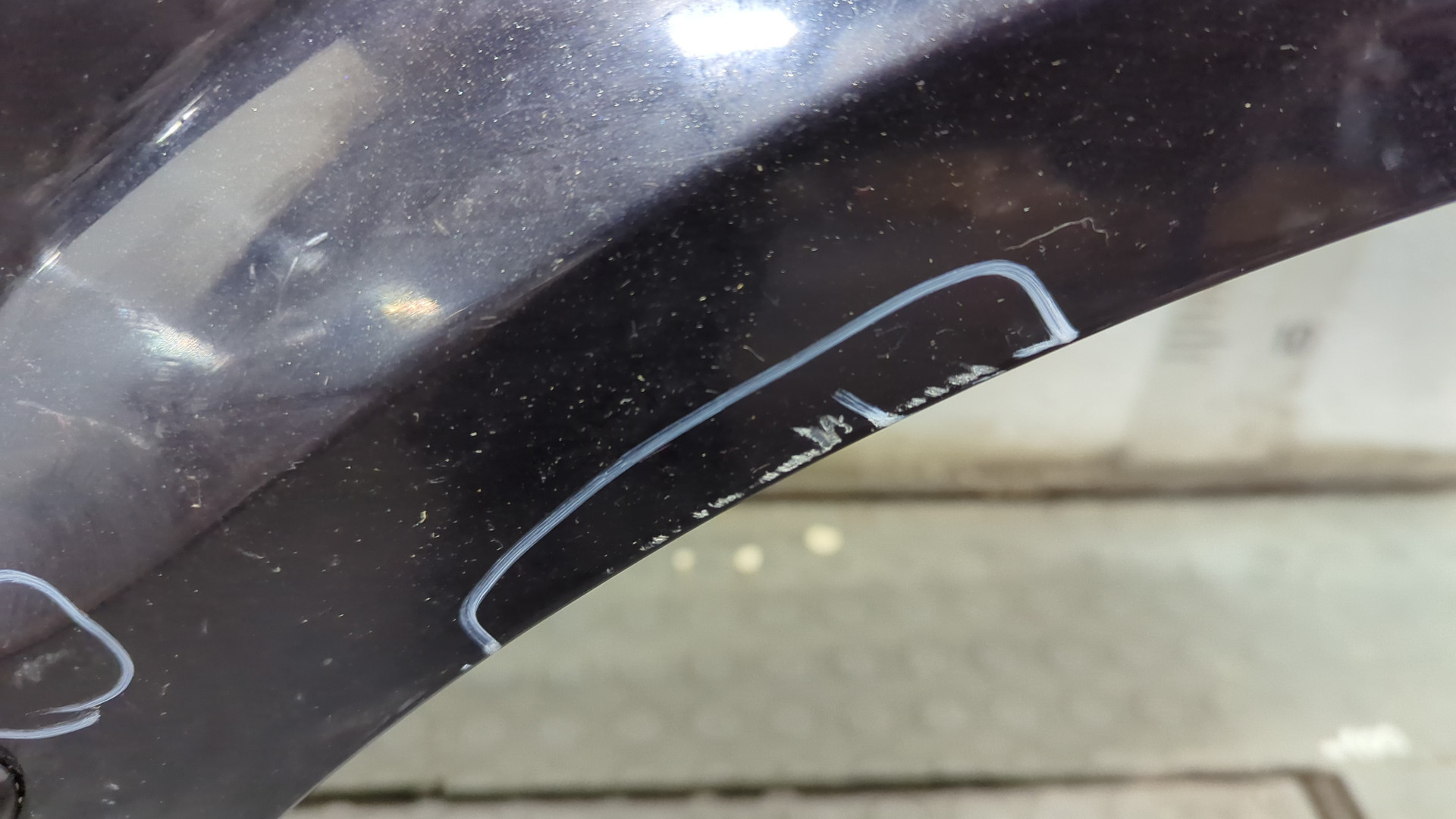 Дверь задняя левая