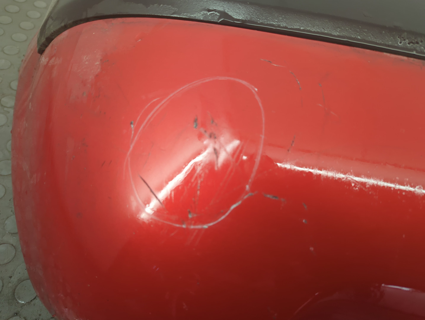 Бампер задний