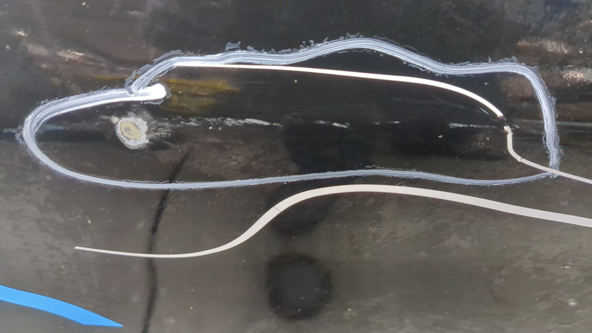 Дверь задняя левая