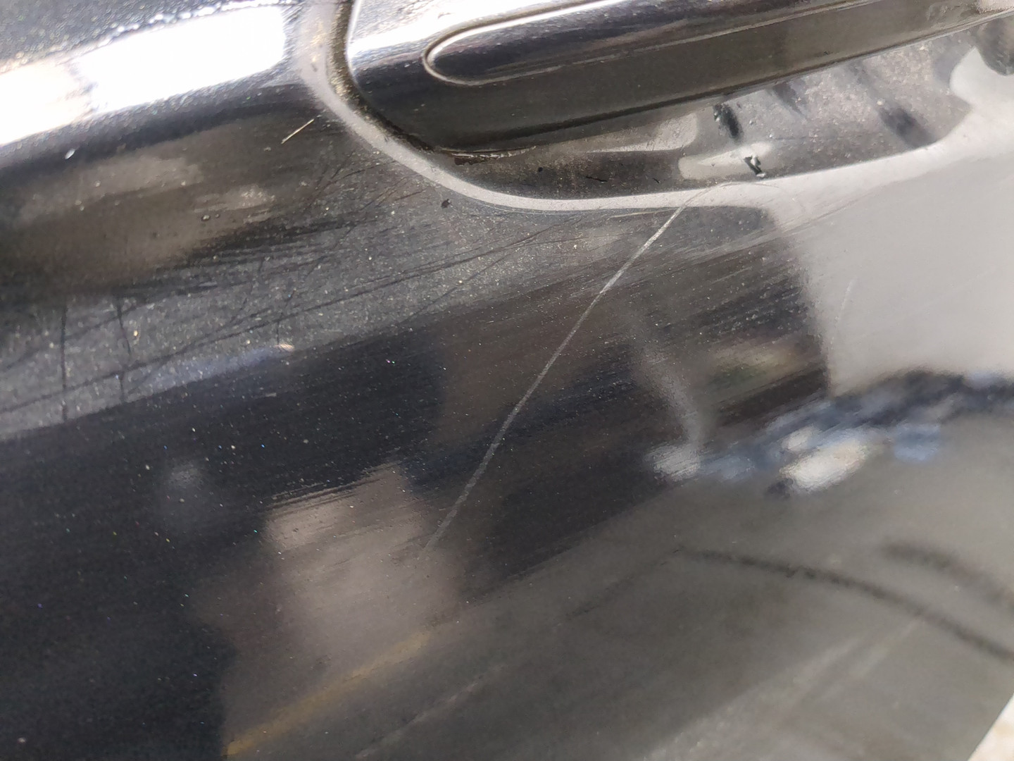 Дверь задняя левая