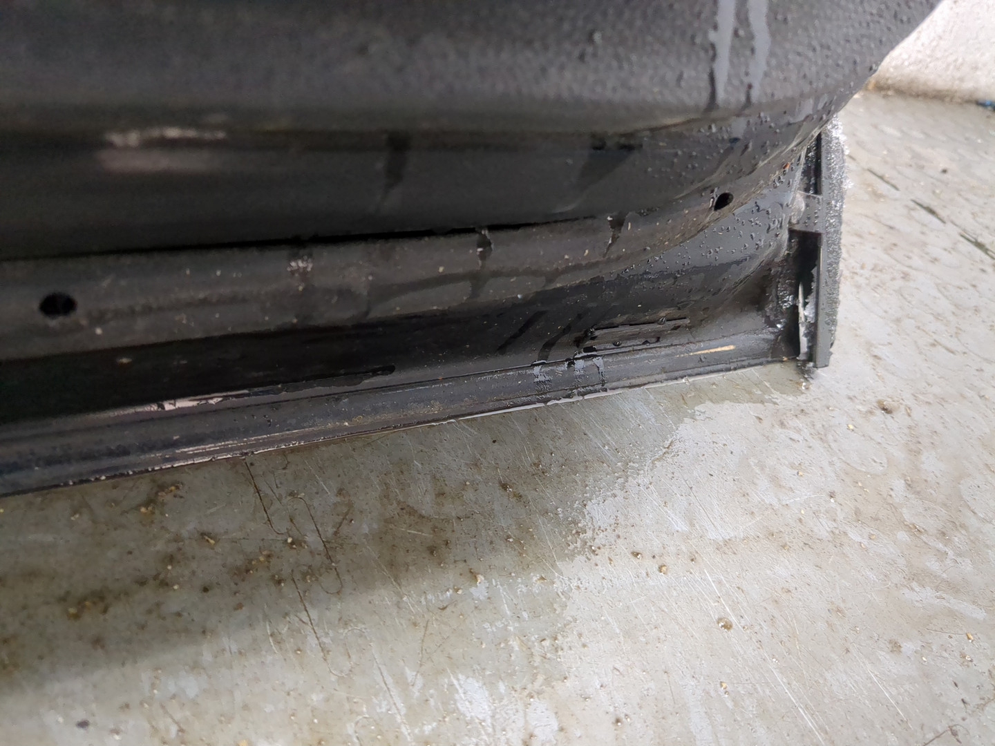 Дверь задняя левая