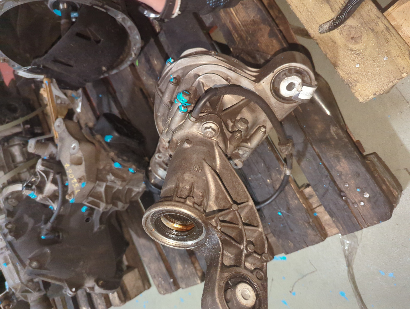 Редуктор переднего моста