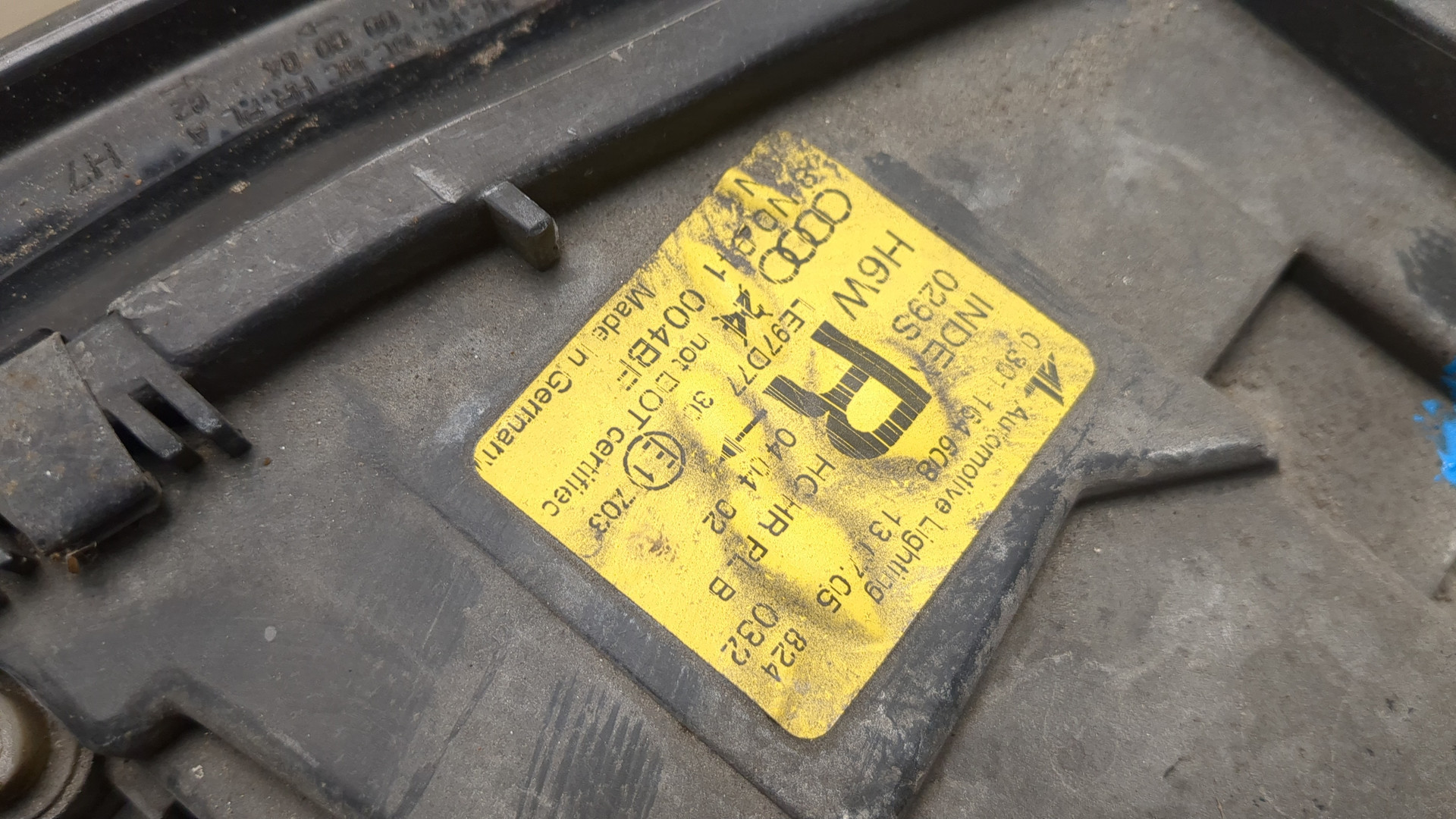 Фара правая