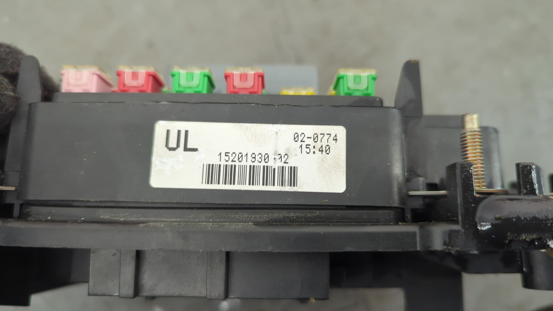 Блок предохранителей