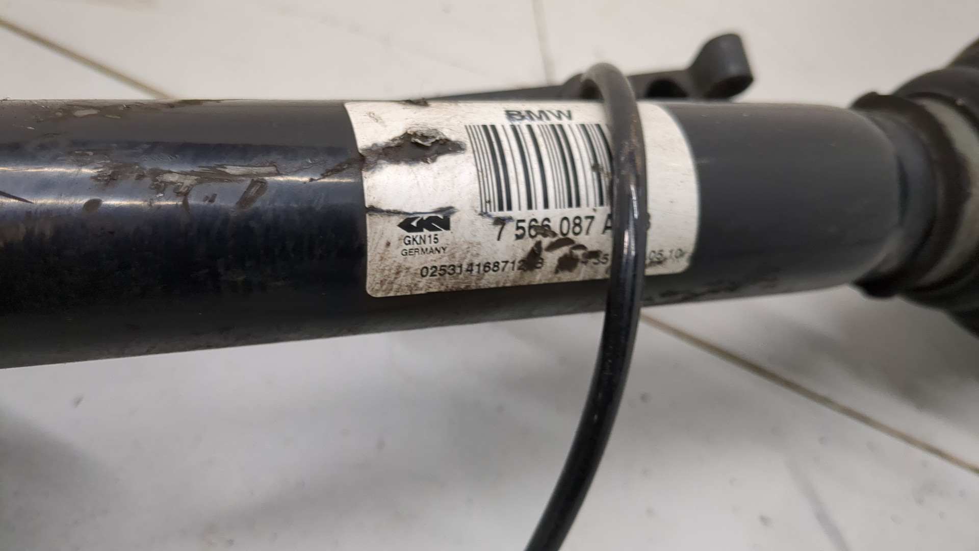 Кулак поворотный задний левый