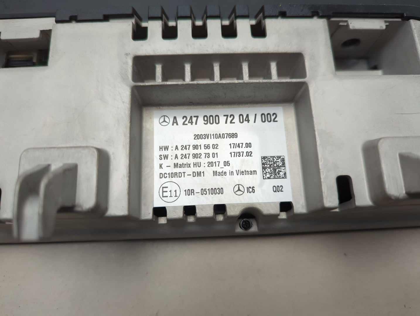 Панель приборов