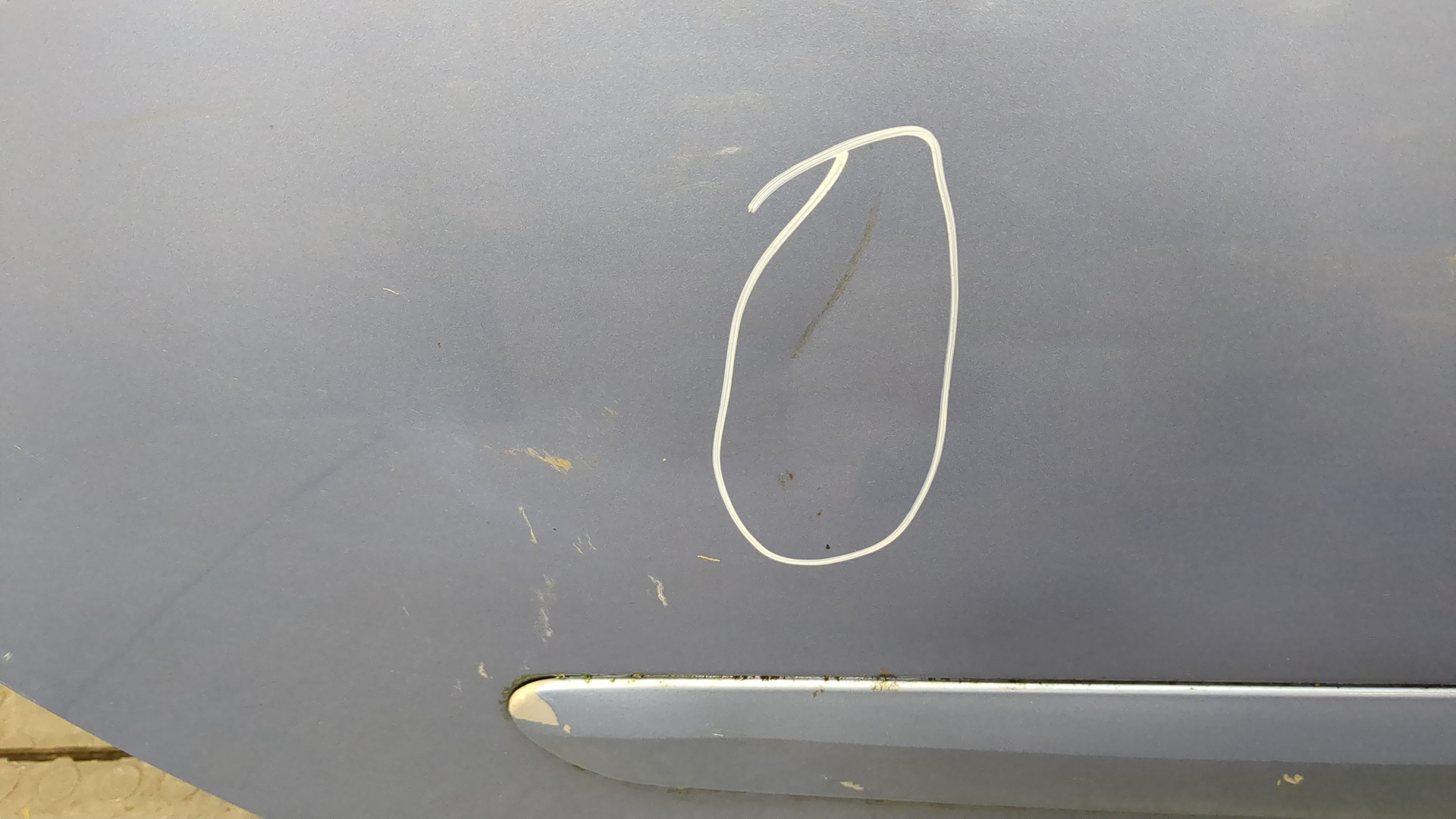 Дверь задняя правая