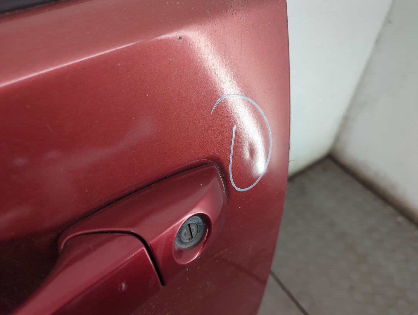 Дверь передняя левая