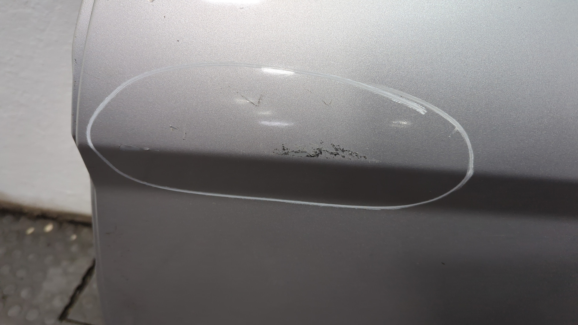 Дверь задняя левая