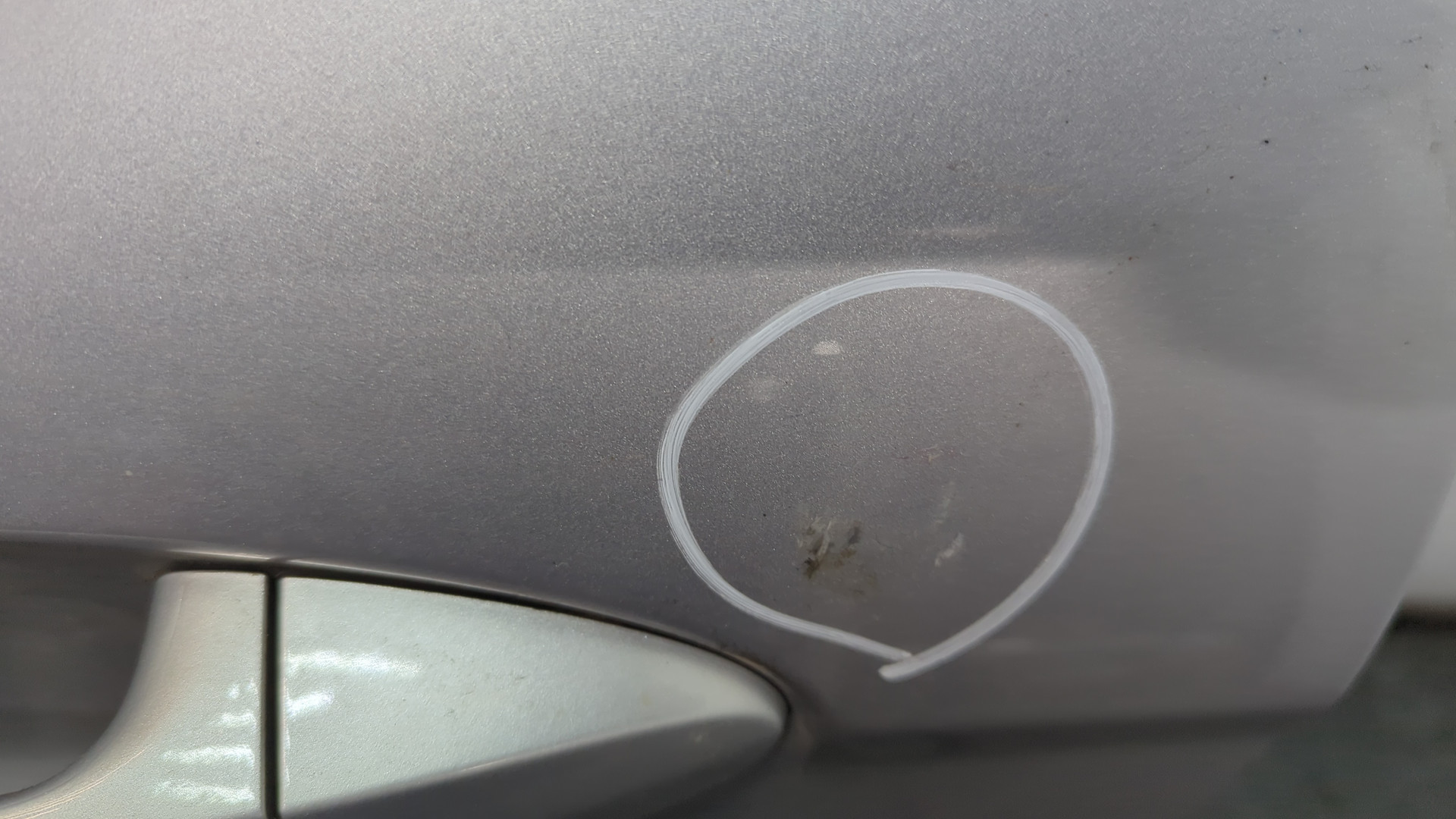 Дверь задняя левая