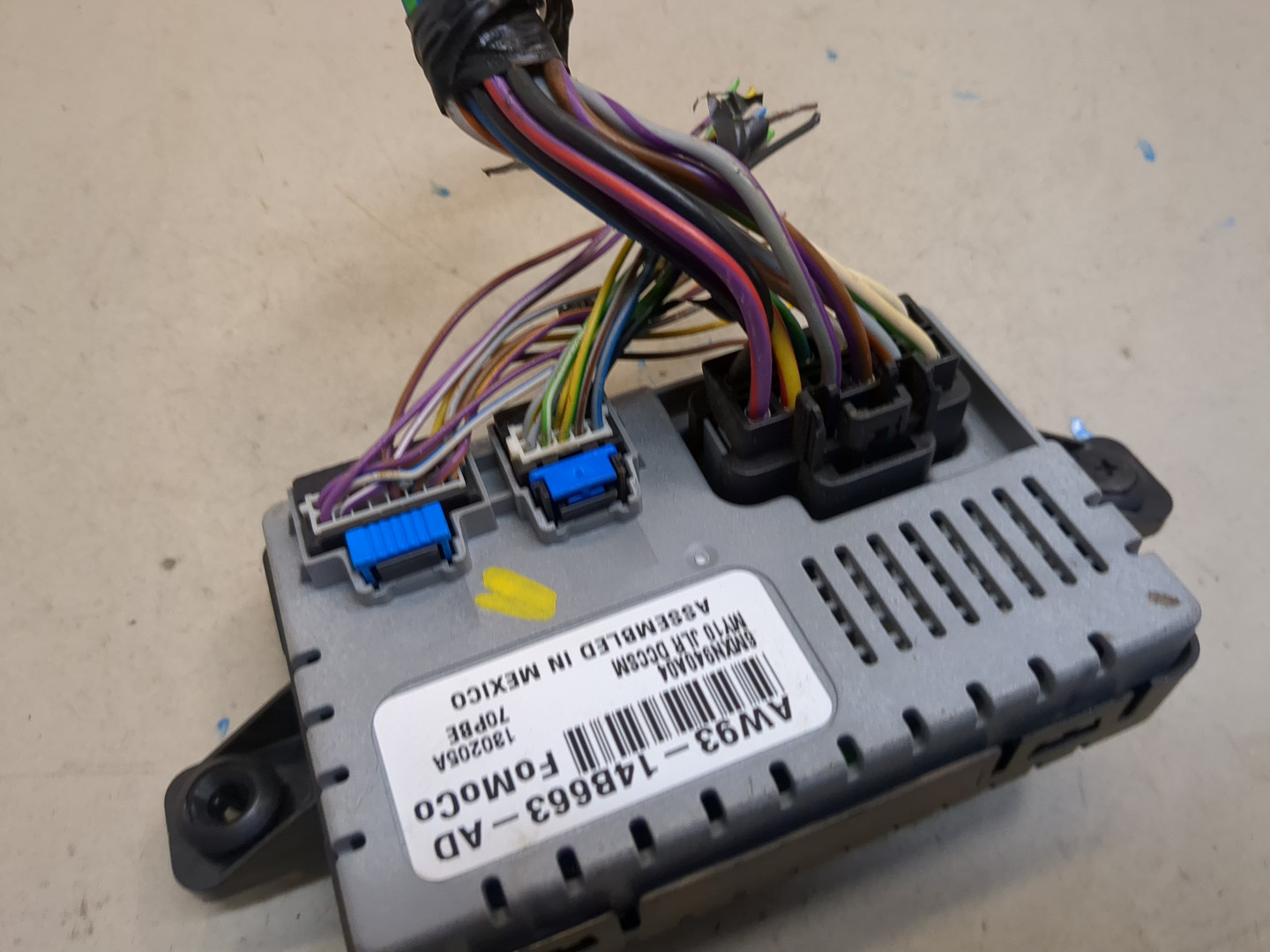 Блок управления сиденьем