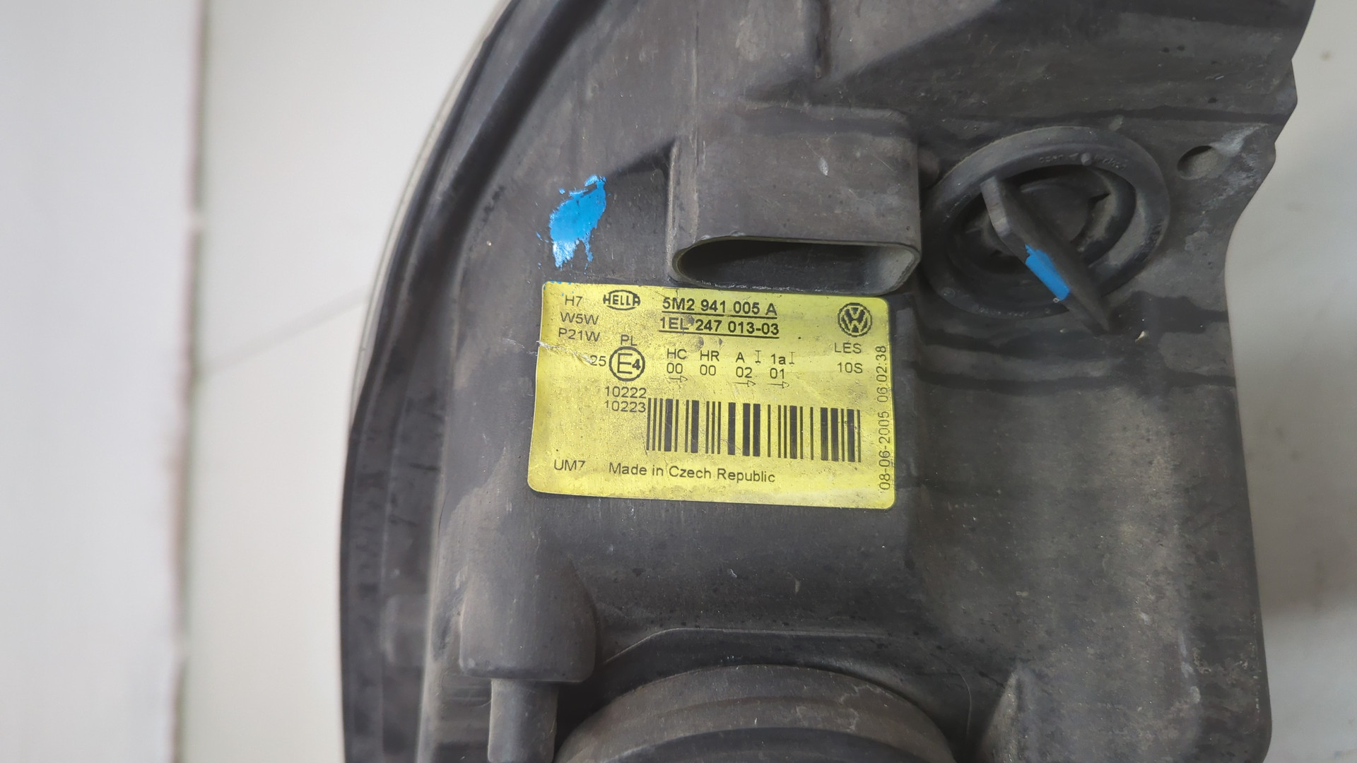 Фара правая