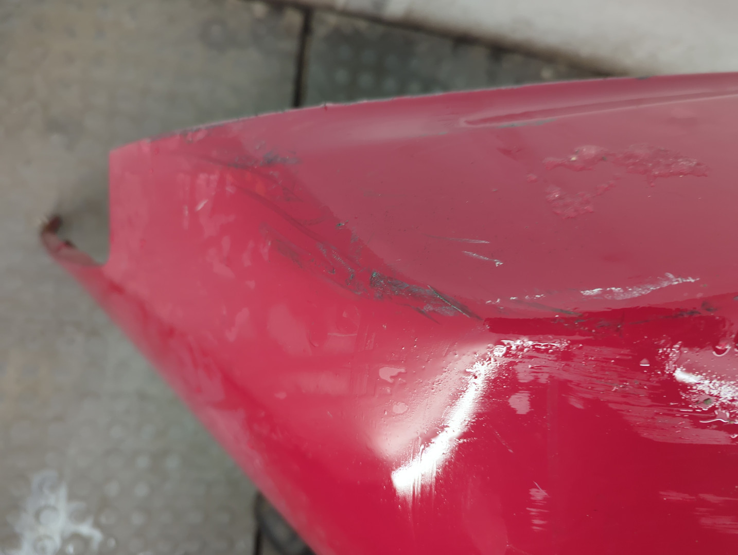 Бампер задний