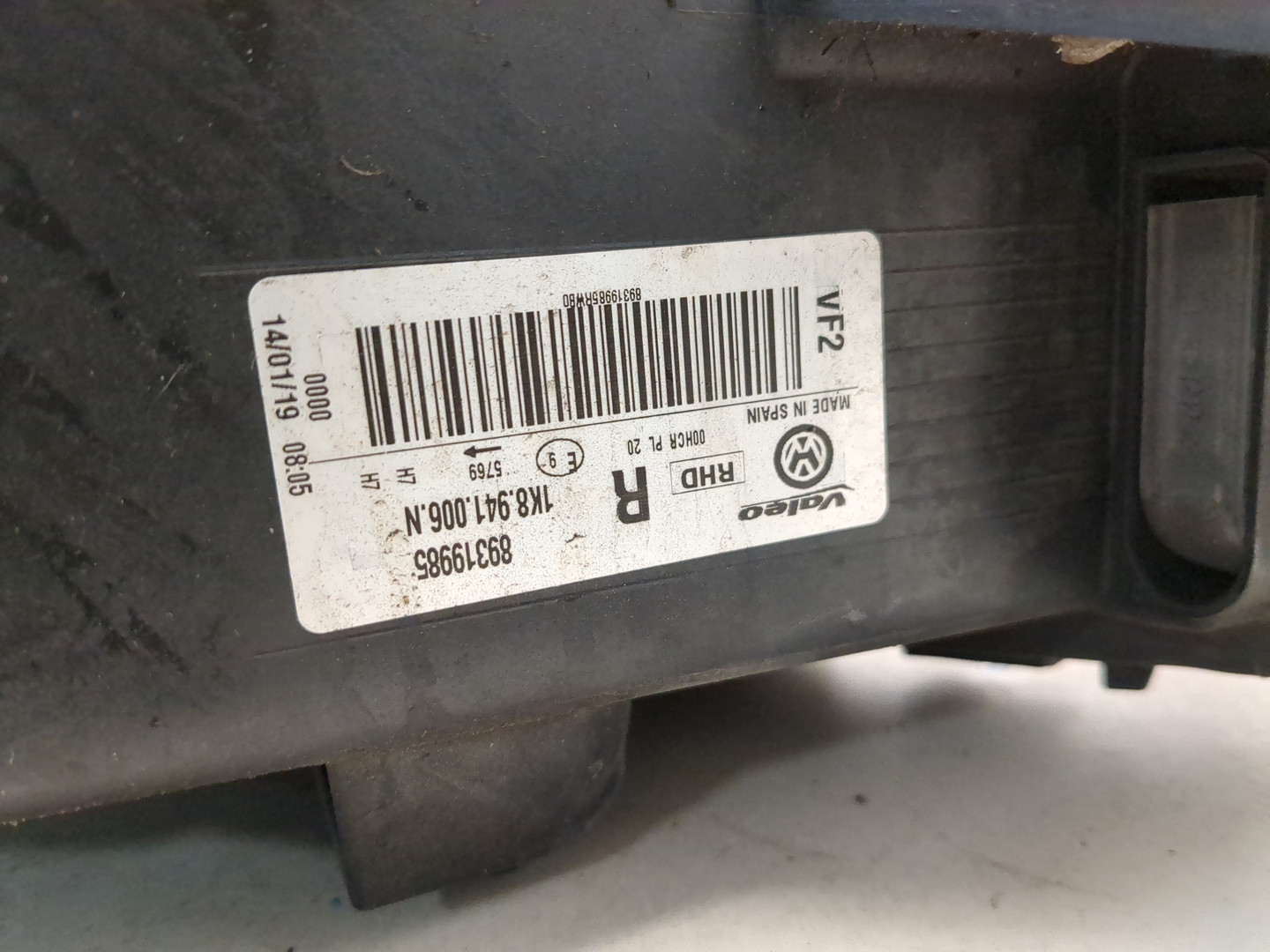 Фара правая