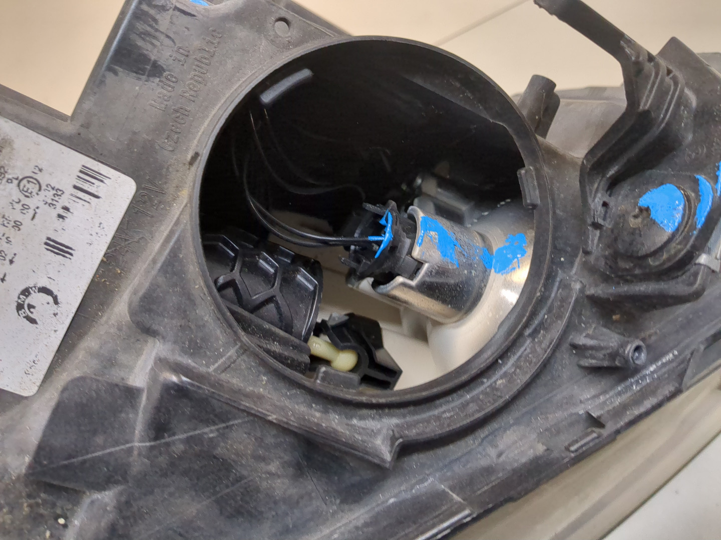 Фара правая