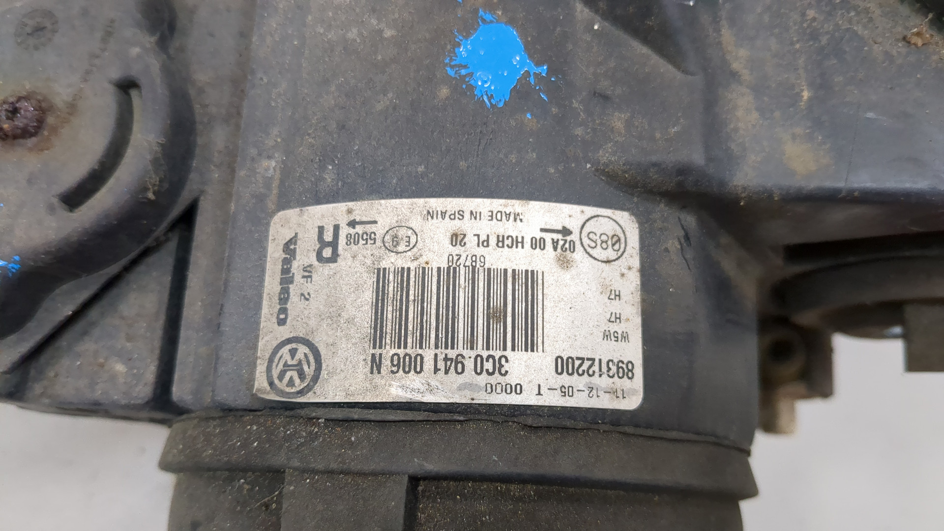 Фара правая