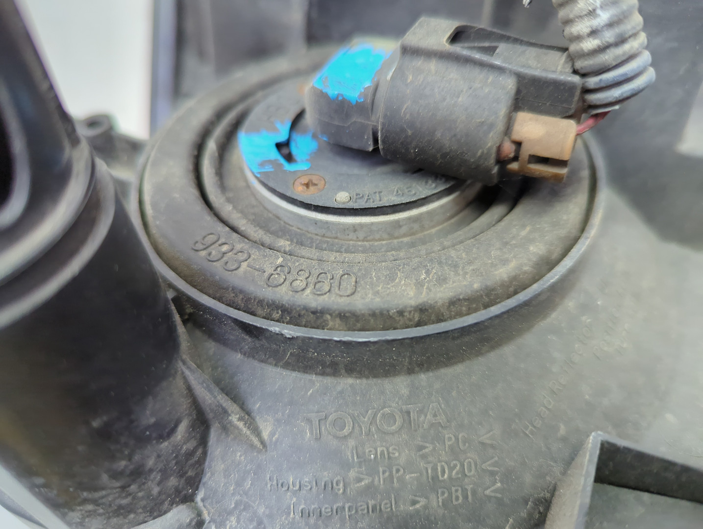 Фара правая