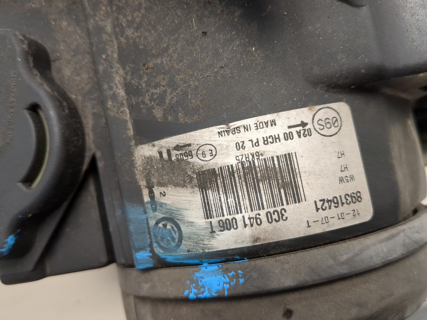 Фара правая