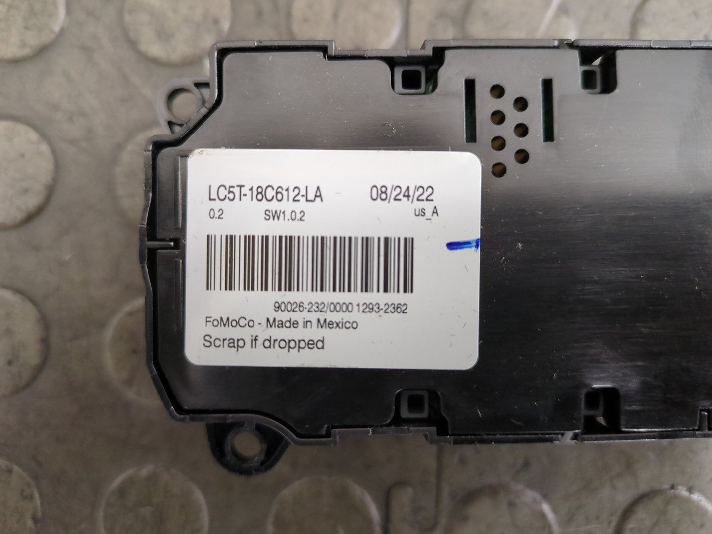 Переключатель отопителя