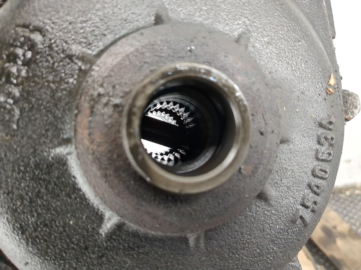 Редуктор переднего моста