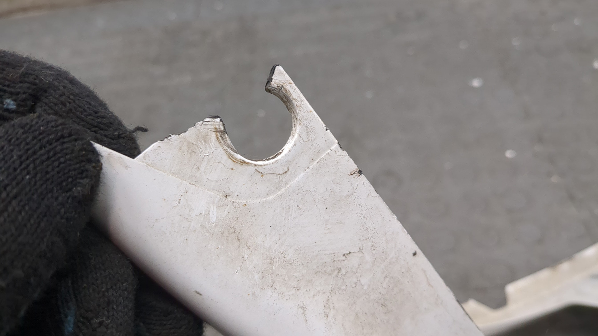 Решетка в бампер правая