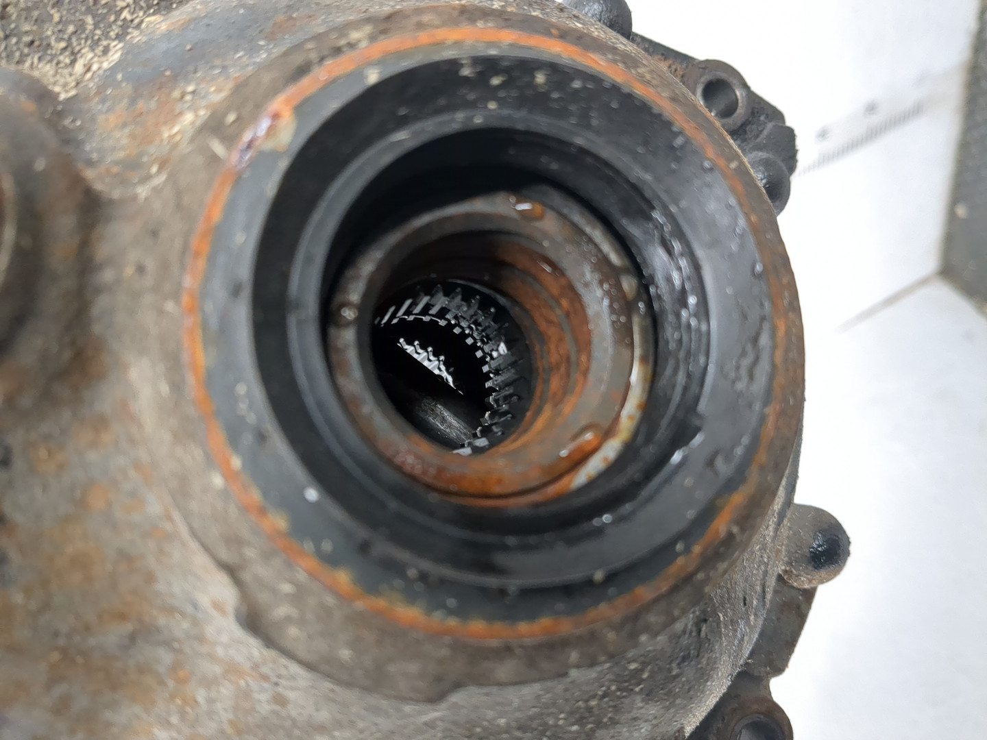 Редуктор переднего моста