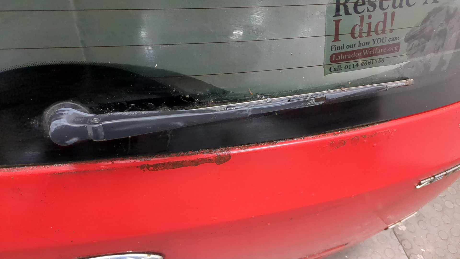 Дверь багажника