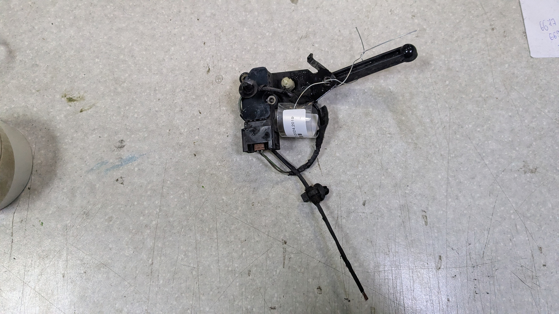 Датчик регулировки дорож. просвета