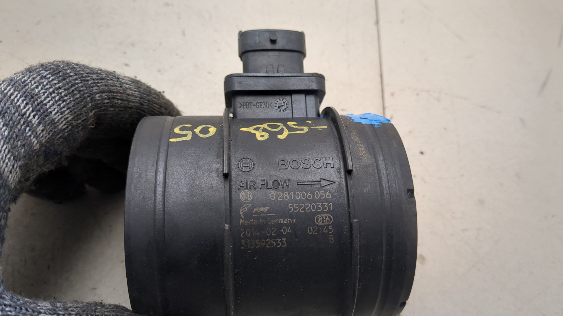 Расходомер воздуха (ДМРВ)