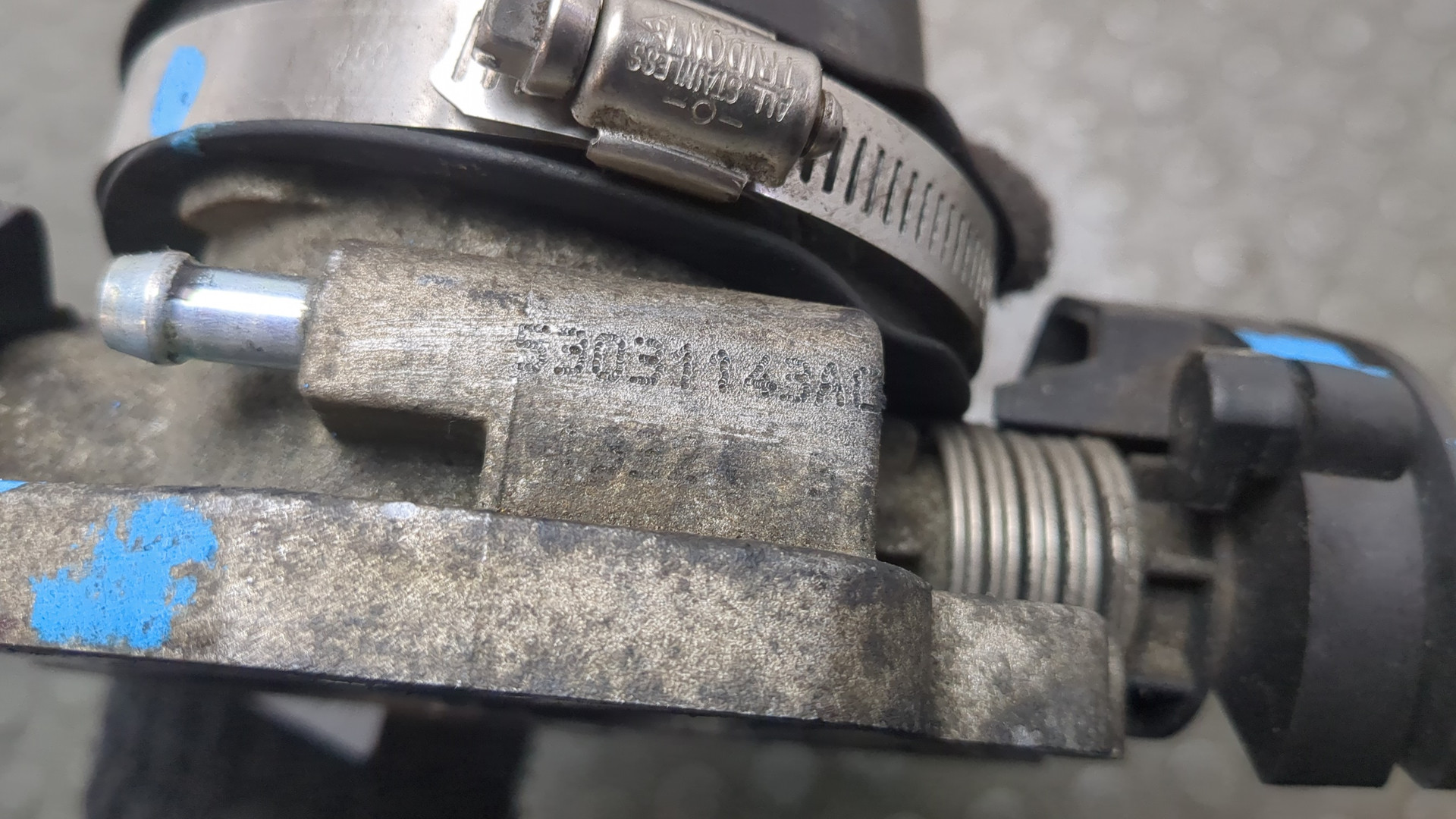 Заслонка дроссельная электрическая