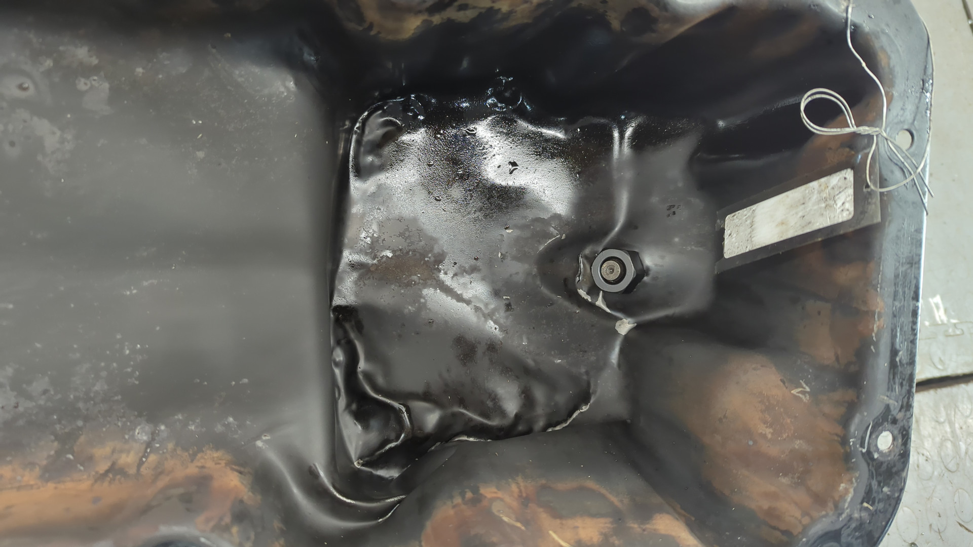 Поддон масляный двигателя (картер)