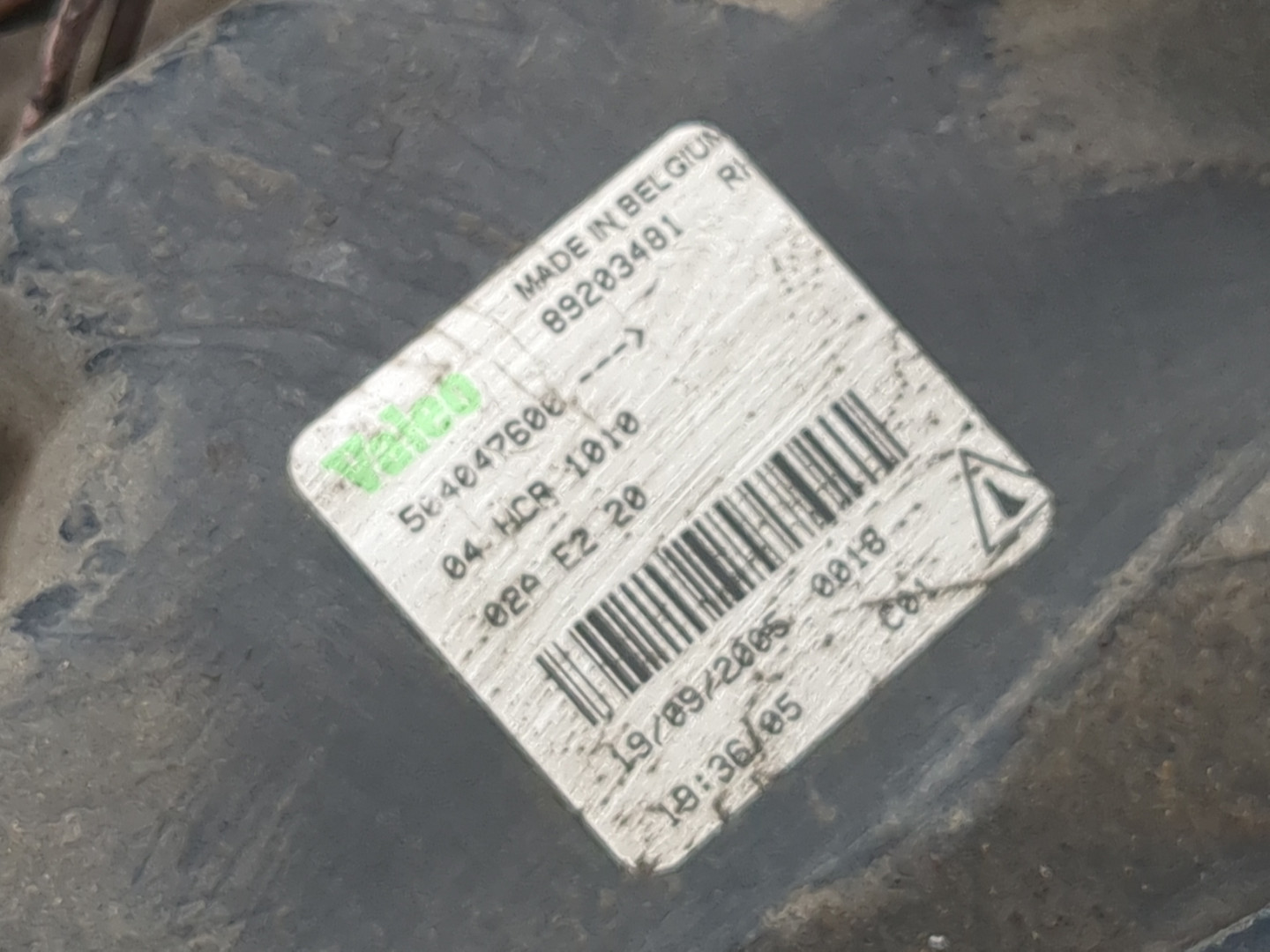 Фара правая