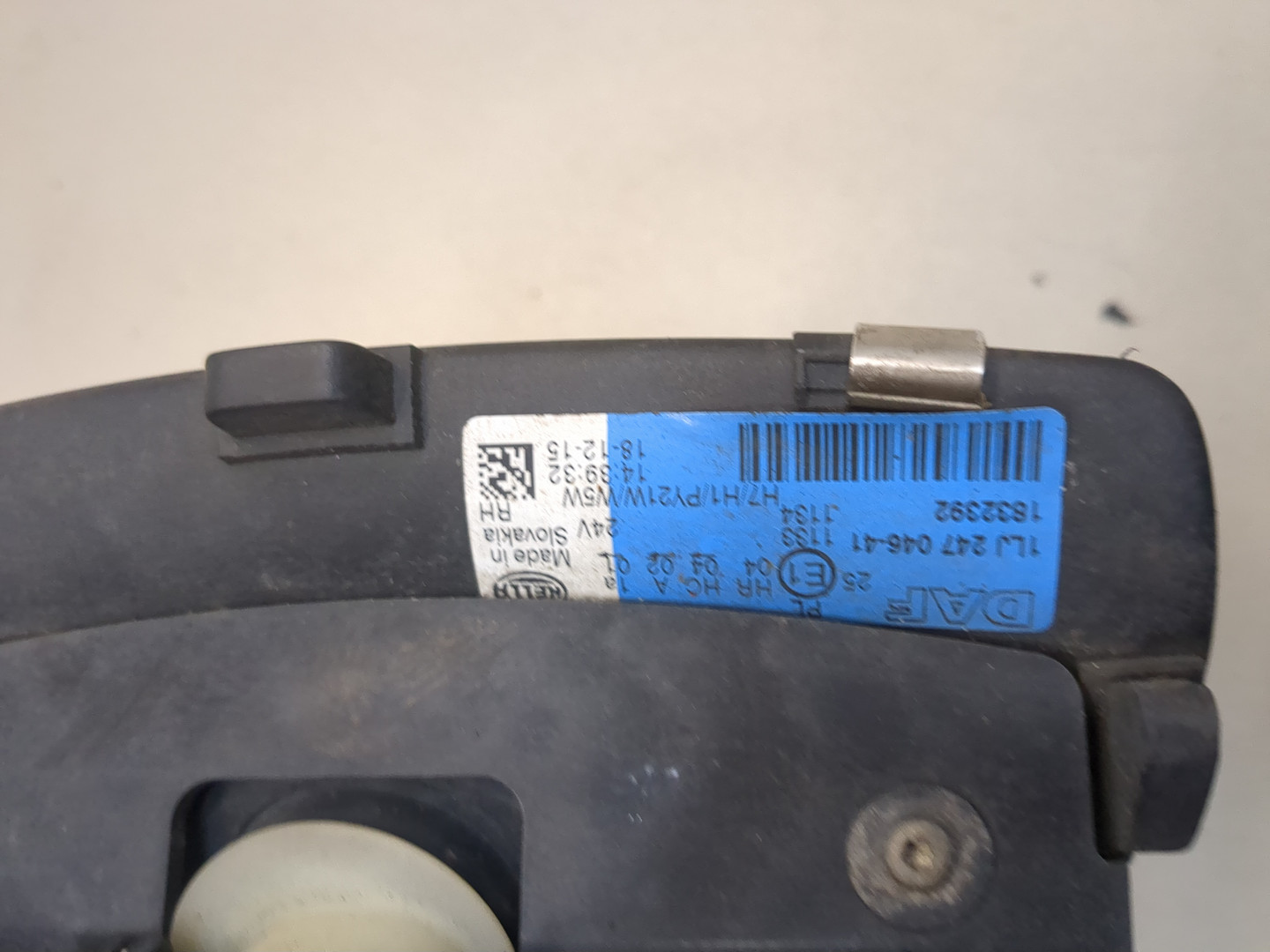 Фара правая