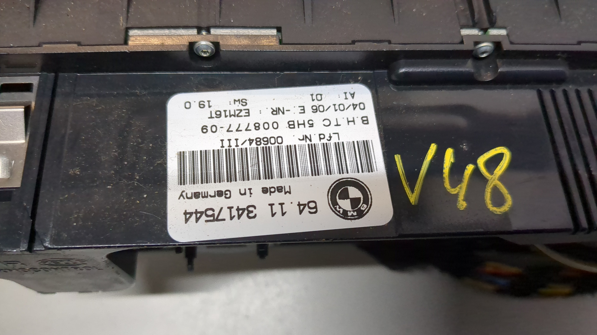 Переключатель отопителя