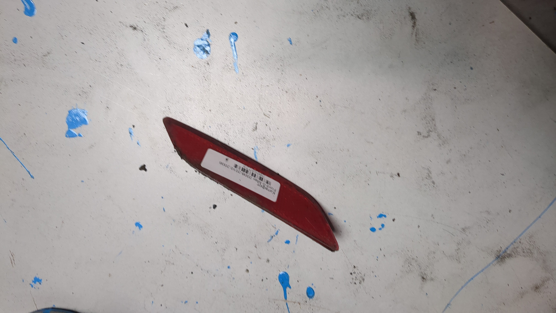 Отражатель в бампер задний правый