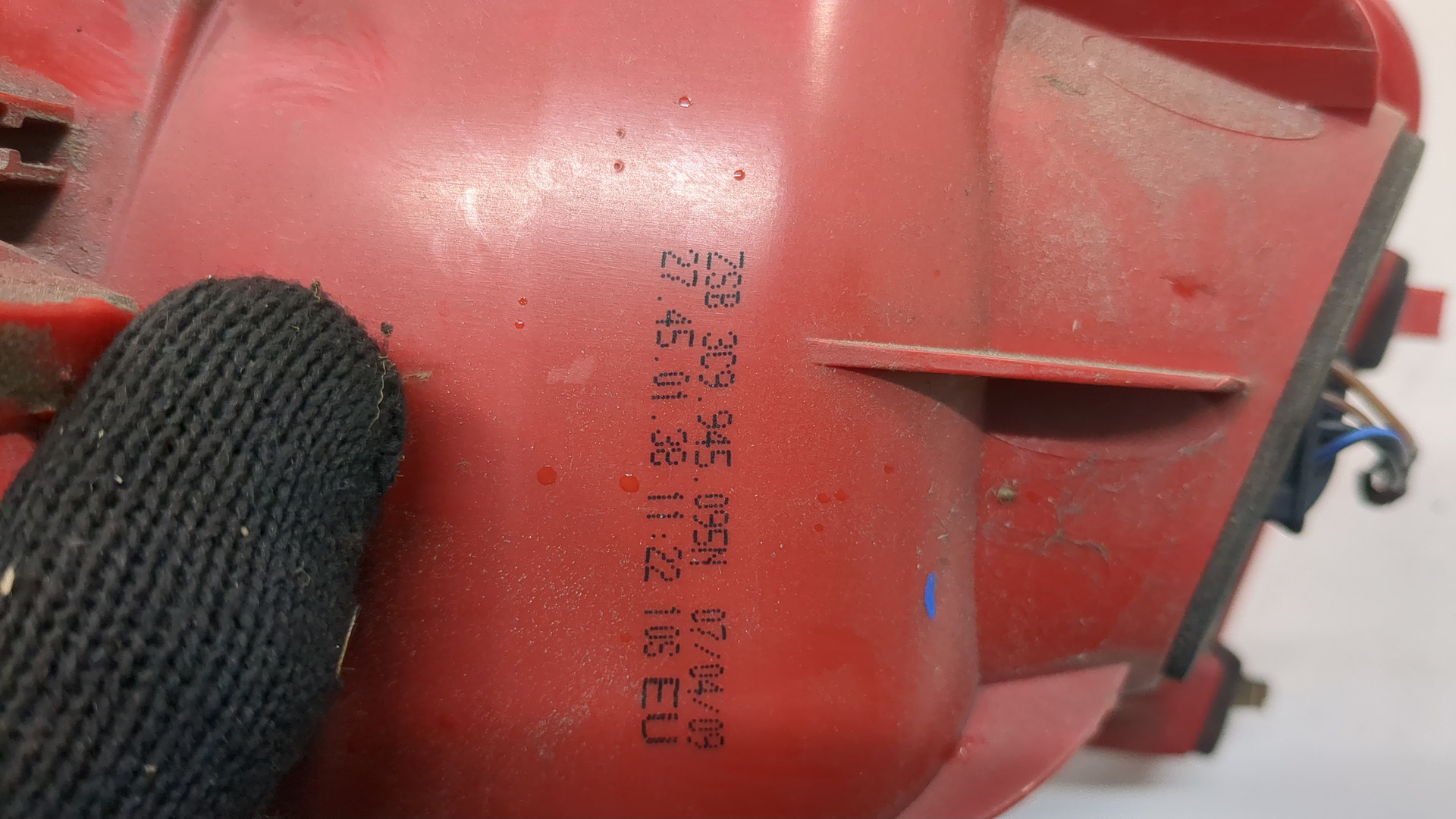 Фонарь задний левый