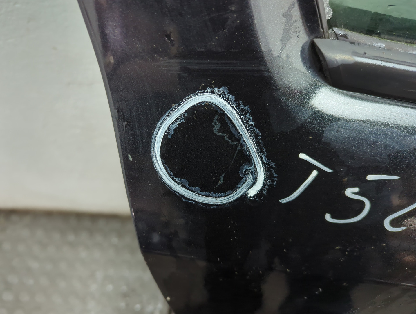 Дверь задняя правая