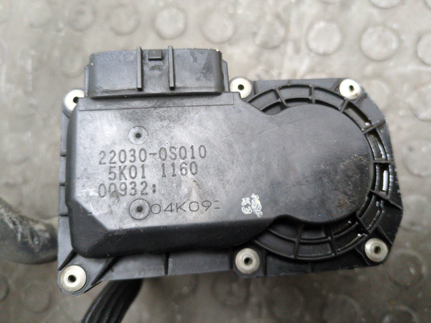 Заслонка дроссельная электрическая